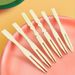 One-time Creative Section Household Dessert Pastry Natural Bamboo Pick Cake Fruit Fork_maomaolike.com