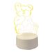 Ferris Wheel Creative 3D Night Acrylic LED Colorful Light, Dreamy And Girlish, Small Table Lamp Bedroom, Plug-in For_maomaolike.com