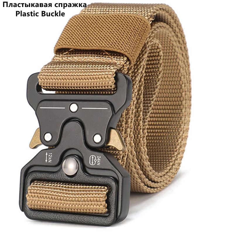 HOT Men's Outdoor Hunting Tactics Multi functional Buckle Nylon High Quality Marine Corps Canvas Belt_maomaolike.com