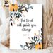 Bible Verse Painting Poster, Soft-toned Floral Framed Scripture Poster, Inspirational Religious Quote Suitable For Living Room, Bedroom And Prayer_maomaolike.com