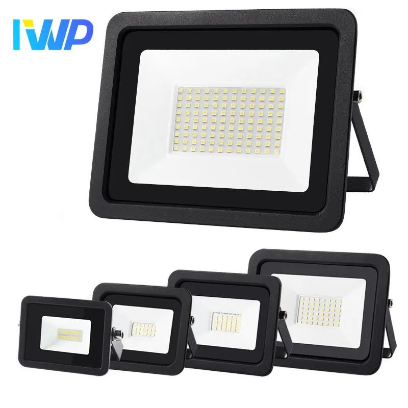 LED Flood Light 100W 50W 30W 20W 10W AC 220V Outdoor IP68 Waterproof Reflector Spotlight Street Light Wall Lamp Garden Lighting_maomaolike.com