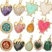 Bohemian Heart Coin Pendant Charms For Jewerlry Making Diy Earrings Necklace Bracelet Copper Excellent Quality_maomaolike.com