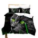 Cute Cat Three Piece 3D Digital Printed Bedding Set, Bed Sheets_maomaolike.com