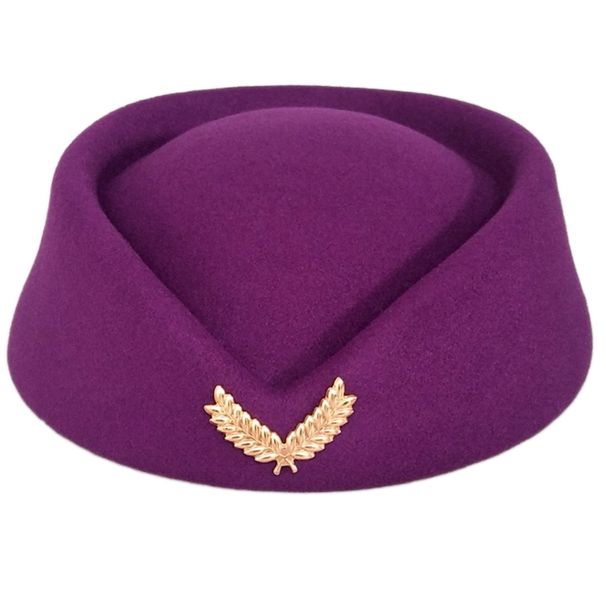 Hot Sale Stewardess Hat Flight Attendant Air Hostess Cosplay Costume Live-streaming Stage-performance Building Property_maomaolike.com