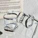 Thickened Whiskey Set Wine Glass Ins Transparent Twist Cup Drinking Water Household High Aesthetic_maomaolike.com