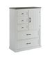 Farmhouse 5 Drawer Dresser For Bedroom, Tall Chest Of Drawers, Chest Of Drawers Organizer Storage,Wood Rustic Bedroom Dresser For Closet, Living Room, Hallway_maomaolike.com
