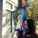 Kuvasz Christmas Reindeer House Flag Large Porch Sleeve Pole Decorative Outside Yard Banner Artwork Wall Hanging, Polyester, House Size, Multicolor_maomaolike.com