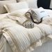 Maroch Luxury Healing Soft Mousse Four-Piece Set Autumn Winter Thickened Top-sale Rabbit Velvet Bedding Home Textile Ice Queen_maomaolike.com