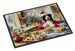 Bearded Collie Christmas Cookies Doormat Front Door Mat Indoor Outdoor Rugs For Entryway, Non Slip Washable Low Pile, 24H X 36W_maomaolike.com