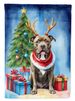 Pit Bull Terrier Christmas Reindeer Garden Flag Mailbox Flag Decorative Yard Flag Banner Outside Patio Artwork Yard Flower Beds, Garden Size, Multicolor_maomaolike.com