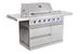 6-Burner 304 Stainless Steel Outdoor BBQ Grill, Electronic Ignition Portable Grill With Universal Wheels_maomaolike.com