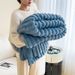 Ultra Soft Thickened Plush Flannel Milk Fleece Blanket Four Season_maomaolike.com
