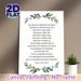 St. Francis Prayer Painting Poster, Delicate Watercolor Foliage Framed Religious Verse Poster, Inspirational Spiritual Text To Foster Tranquility_maomaolike.com