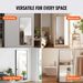 VEVOR Full Length Mirror, 71'' X 31'', Extra Large Standing Hanging Or Leaning Rectangle Floor Mirror With Tempered Glass Aluminum Alloy Frame, Full Body Dressing Mirror For Living Room Bedroom, Black_maomaolike.com