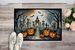 Skeleton Spooky Halloween Doormat Front Door Mat Indoor Outdoor Rugs For Entryway, Non Slip Washable Low Pile, 24H X 36W_maomaolike.com