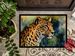 Leopard Doormat Front Door Mat Indoor Outdoor Rugs For Entryway, Non Slip Washable Low Pile, 24H X 36W_maomaolike.com