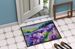 New Hampshire Purple Lilac In Watercolor Doormat Front Door Mat Indoor Outdoor Rugs For Entryway, Non Slip Washable Low Pile, 24H X 36W_maomaolike.com
