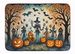 Papel Picado Skeletons Spooky Halloween Memory Foam Kitchen Mat Machine Washable Anti-Fatigue Mat Cushion Comfort Bath Mat Or Kitchen Rug_maomaolike.com