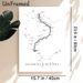 Salkantay & Inca Trail Painting Poster, Minimalist Black-and-White Route Map Poster, Clear Hiking Trail Details, Ideal For Home, Travel-Themed Spaces_maomaolike.com