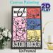 Bocchi The Rock Anime Band Painting Poster, Vibrant Pop-Art Style Colorful Chibi Musician Characters Poster, Eye-catching Anime Decor For Bedroom_maomaolike.com