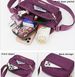 Quilted Crossbody Bags For Women - Oxford Cloth Multi-Layer Shoulder Handbag With Wide Strap -Casual Embroidery Business Bag_maomaolike.com