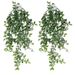 Artificial Plants Hanging Simulated Vine Green Fake Ivy Ceiling Wall Decoration Wall Hanging_maomaolike.com
