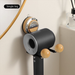 Holder Rack Bathroom Storage Suction Cup No-Drill Wall-Mounted Hair Dryer Stand_maomaolike.com