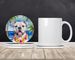 American Bulldog Luau Large Sandstone Coasters Pack Of 4 Absorbent Round Coasters Decor Gifts For Men Or Women, 4 In, Multicolor_maomaolike.com