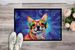 Chihuahua Hippie Dawg Doormat Front Door Mat Indoor Outdoor Rugs For Entryway, Non Slip Washable Low Pile, 24H X 36W_maomaolike.com