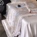 French Country Style Ultra Soft Silky Cool Summer Machine Washable Lenzing Tencel Air Conditioning Quilt Four-Piece Set_maomaolike.com