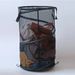 Large, Lidless, Foldable Dirty Laundry Basket, Convenient Bin, Mesh Breathable Portable Clothing Storage Basket_maomaolike.com