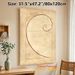 Golden Ratio Fibonacci Spiral Painting Poster, Vintage Aged Paper-style Geometric Poster, Minimalist Mathematical Art Decor For Home Office & Study_maomaolike.com