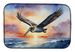 Pelican Fyling At Sunrise Dish Drying Mat Absorbent Dish Drying Mat Pad For Kitchen Counter Dish Drainer Mat For Countertop, 14 X 21", Multicolor_maomaolike.com