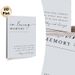 In Loving Memory Painting Poster, Minimalist Elegant Typographic Poster, Warm Heartfelt Message To Honor Loved Ones, Ideal For Home And Memorial_maomaolike.com