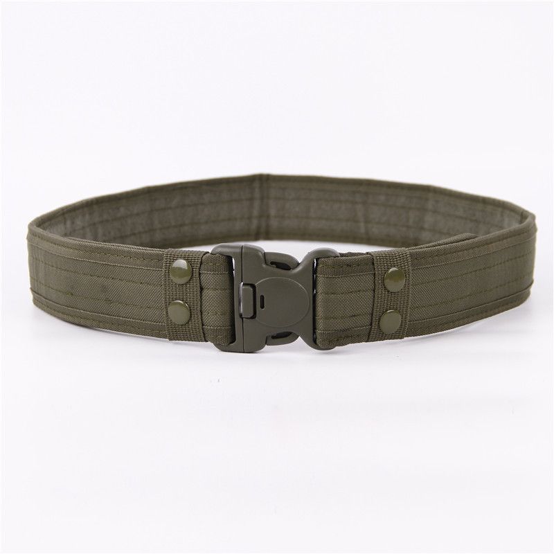 HOT 8 Color 120cm New Army Style Combat Belts Quick Release Tactical Belt Fashion Men Canvas Waistband Outdoor Waist_maomaolike.com