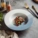 Minimalist Ceramic Straw Hat French Style Pasta Western Food Soup Deep Salad Kitchen Display Plate Commercial Use_maomaolike.com