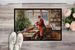 Cookies With Santa Claus Weihnachtsmann Doormat Front Door Mat Indoor Outdoor Rugs For Entryway, Non Slip Washable Low Pile, 24H X 36W_maomaolike.com