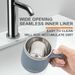 500ML Stainless Steel Vacuum Insulated Coffee Cup With Lid, Dual Wall Cold Hot Drink Thermos,Home Use,Durable &_maomaolike.com