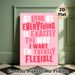 Humorous Slogan Painting Poster, Pastel Pink Typographic Poster, Witty Relatable Quote Decor Ideal For Home Office, Living Room And Bedroom_maomaolike.com
