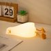 Duck Rechargeable LED Night Light Pat Silicone Lamp Bedside Cartoon Cute Children Nightlights For Home Room Decor_maomaolike.com