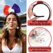 2026 US-Canada-Mexico World Cup Flag Bow Headband Badge Earrings Fan Cheering Props Party Supplies_maomaolike.com