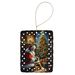 Corgi And Santa Claus Porcelain Ornament Christmas Tree Hanging Decorations For Home Christmas Holiday, Rectangle, Gift, Multicolor_maomaolike.com