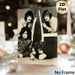 Vintage Rock Band Painting Poster, Monochrome Retro Classic Rock Group Portrait Poster, Timeless Nostalgic Decor Idea For Music Studio, Living Room_maomaolike.com