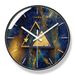Yipula 7252 Living Room Home Silent Bedroom Quartz Clock Modern Creative Simple Wall Watch_maomaolike.com