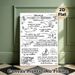 Psalm 23 The Lord Is My Shepherd Painting Poster, Minimalist Line Art Black-and-white Scripture With Pastoral Scenes Poster, Inspirational Religious_maomaolike.com