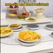 360° Rotating Lazy Susan Turntable – Durable Serving Tray For Dining Table, Buffet & Family Gatherings (White, 4/6/8_maomaolike.com