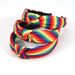 Moon Rainbow Pattern Fabric Headband Knot Printing Female Headband Red Yellow Blue Green Orange Pattern Headband_maomaolike.com