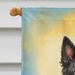 Belgian Sheepdog Happy Birthday House Flag Large Porch Sleeve Pole Decorative Outside Yard Banner Artwork Wall Hanging, Polyester, House Size, Multicolor_maomaolike.com