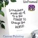 Inspirational Quote Painting Poster, Minimalist Handwritten Typography Poster, Uplifting Motivational Message, Suitable For Home Office, Living Room_maomaolike.com