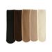 5 pairs/set Autumn and Winter Snow Socks fleece-lined Thickened Warm Solid Color Land Color Lace Pile Socks Mid-length Socks Moon Stockings_maomaolike.com